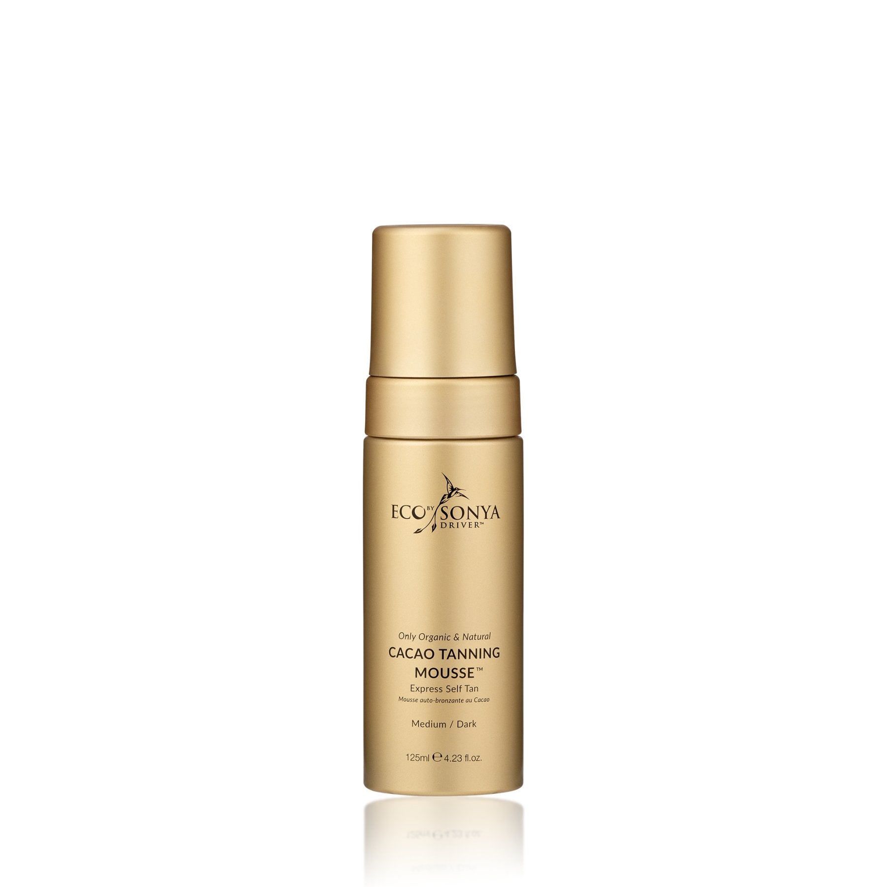 Cacao Tanning Mousse - Eco By Sonya Driver organic natural sunless tanning foam